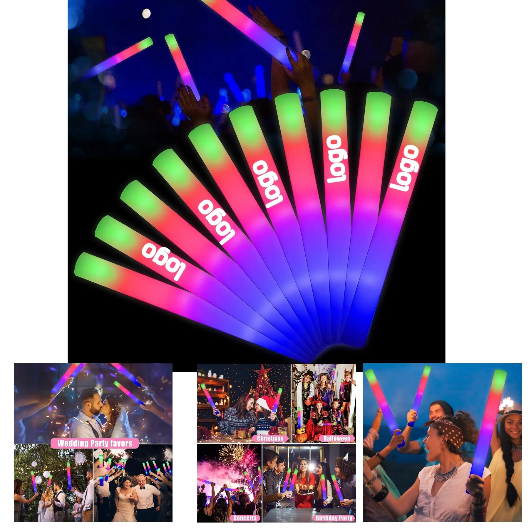 Light up Foam Sticks 2