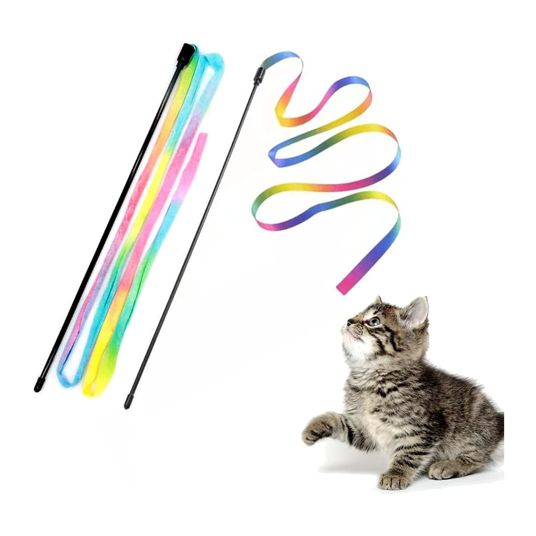Nteractive Cat Rainbow Wand Toy 1