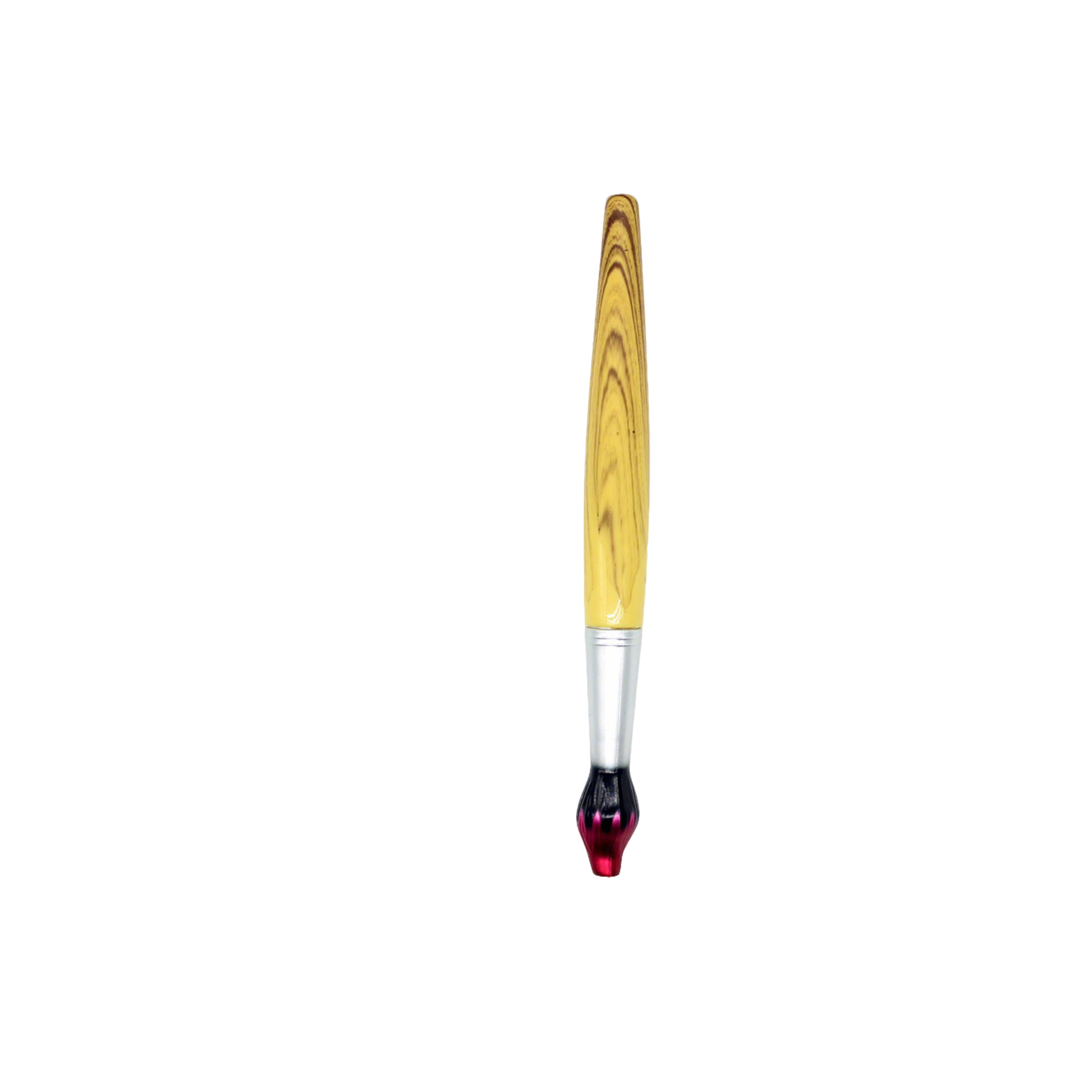Brush Style Ballpoint Pen Plastic Barrel 6.06" 5