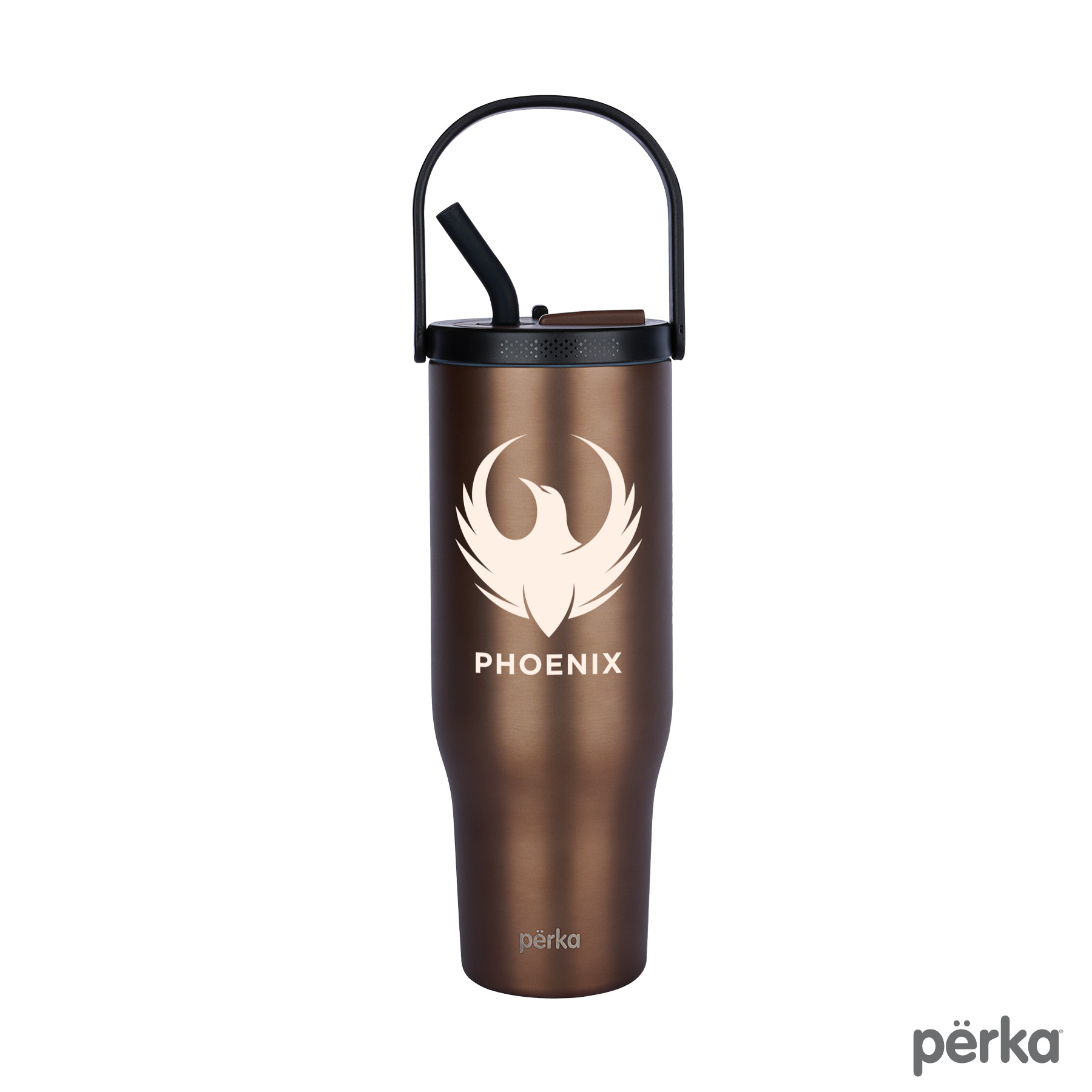 Perka® Reginald 30oz. Recycled Vacuum Insulated Travel Tumbler 57