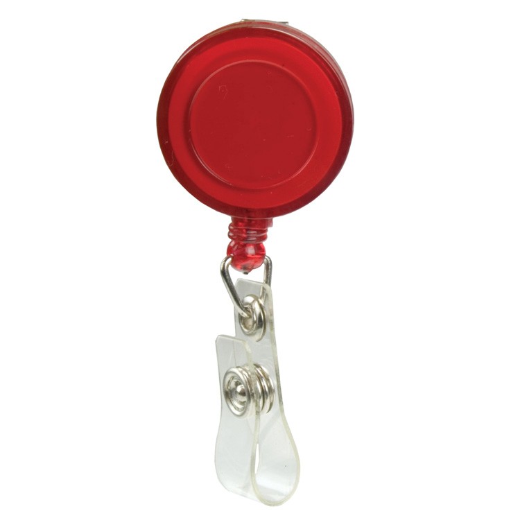 Pad Printed Retractable Badge Holder (Round w/ Alligator Clip) 5