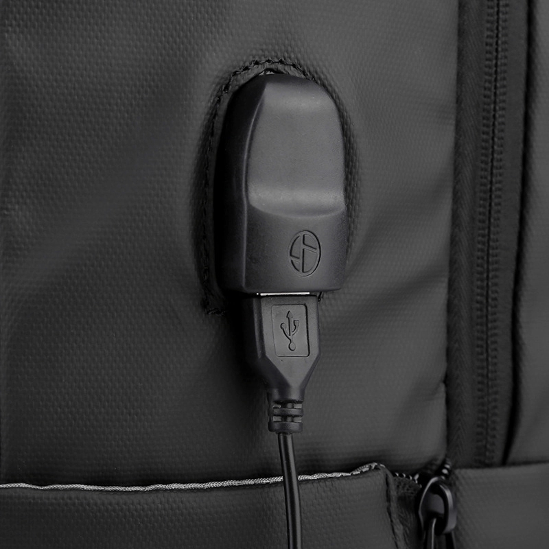 Custom Business Laptops Backpack with USB Charging Port 5