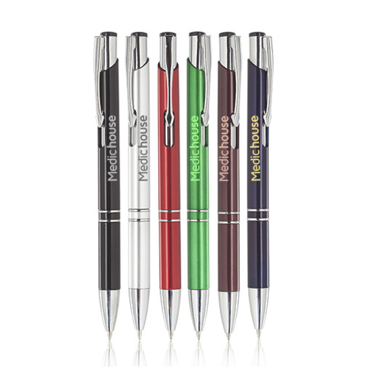 Retractable Plastic Ballpoint Pen 1