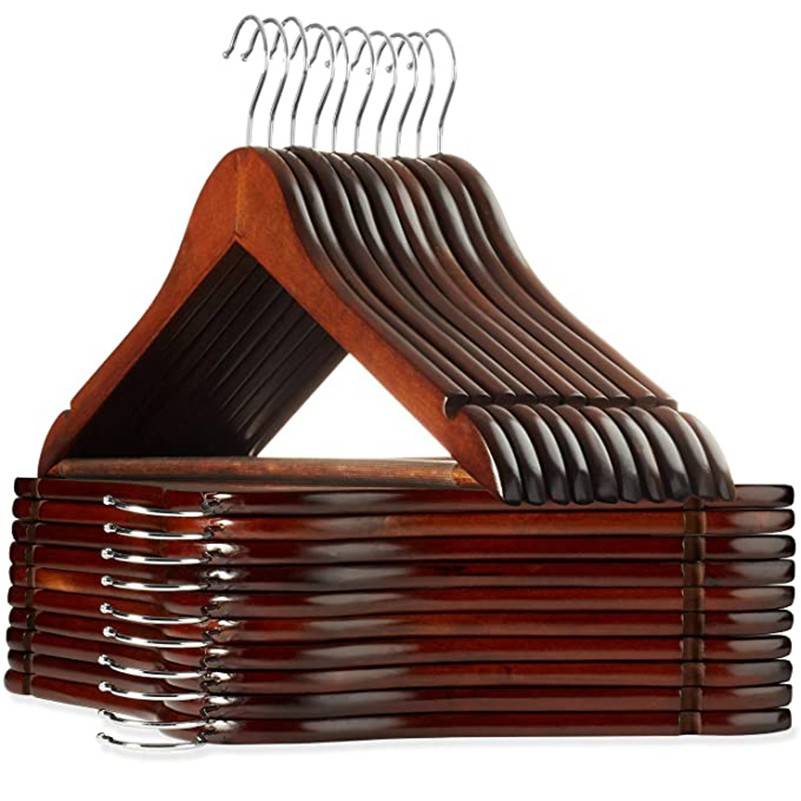 Premium Wooden Suit Hangers 1