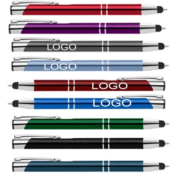 Promotional Matte Paragon Pen with Stylus Tip 1