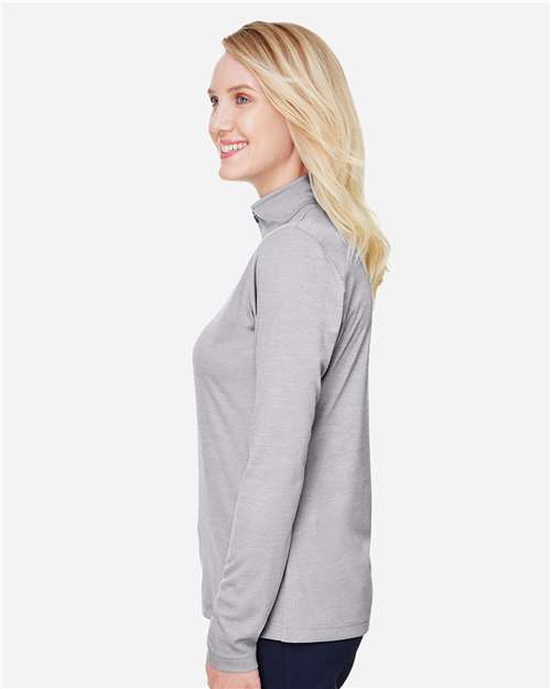 Women's Zone Sonic Heather Performance Quarter-Zip Pullover - TT31HW 42