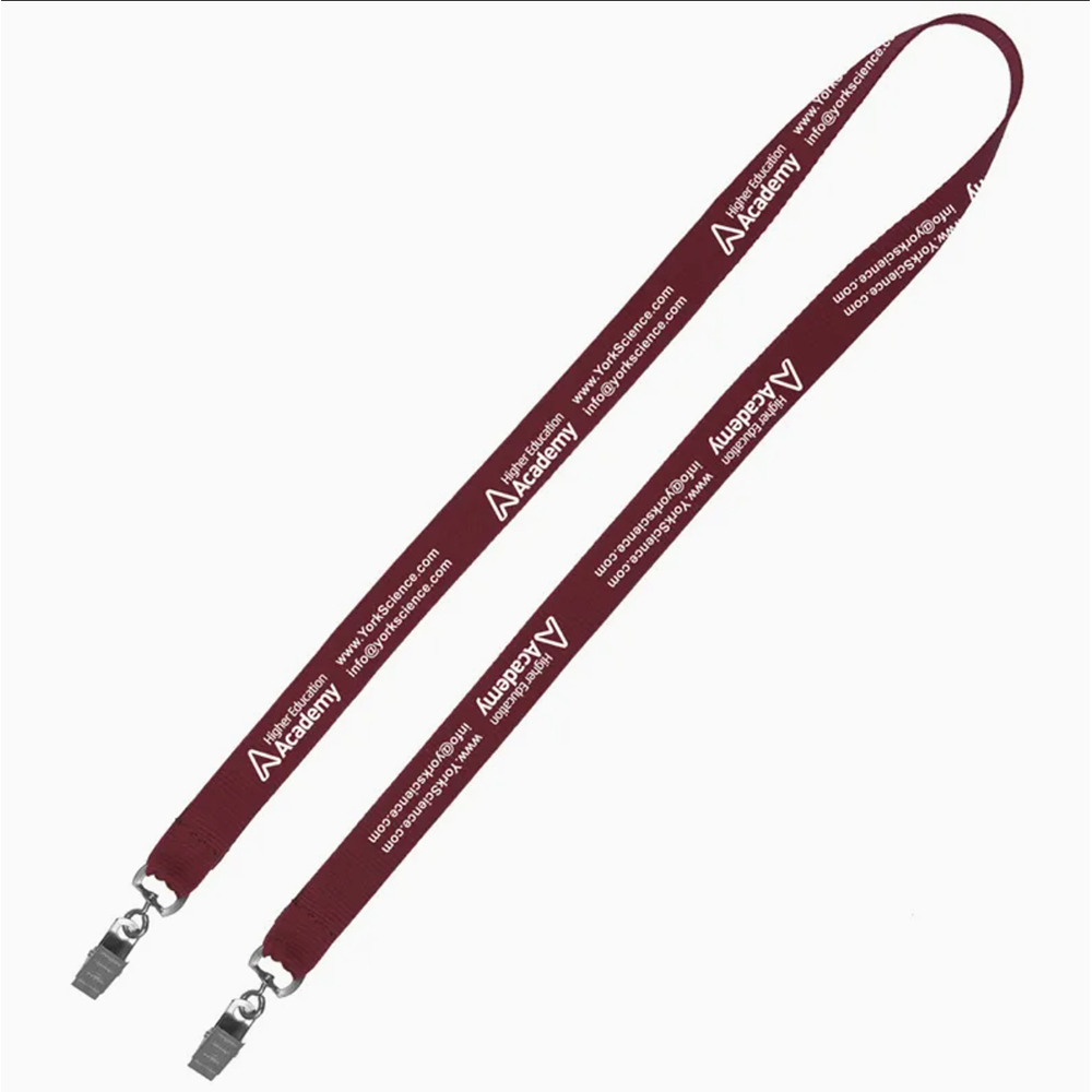 3/4" Double Ended Dye-Sublimation Lanyard 36" Length 5