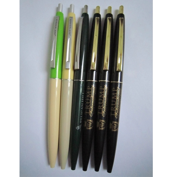 Promotional Gold Click Action Pens 4