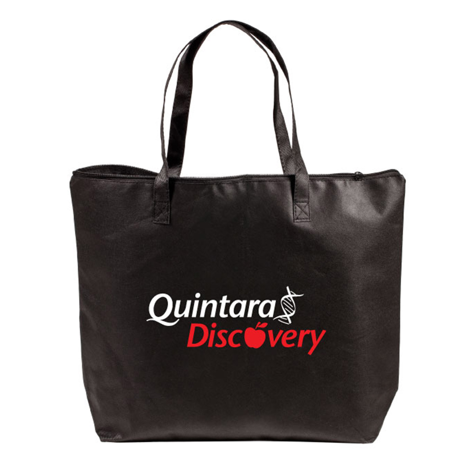Zippered Non Woven Tote Bag 1