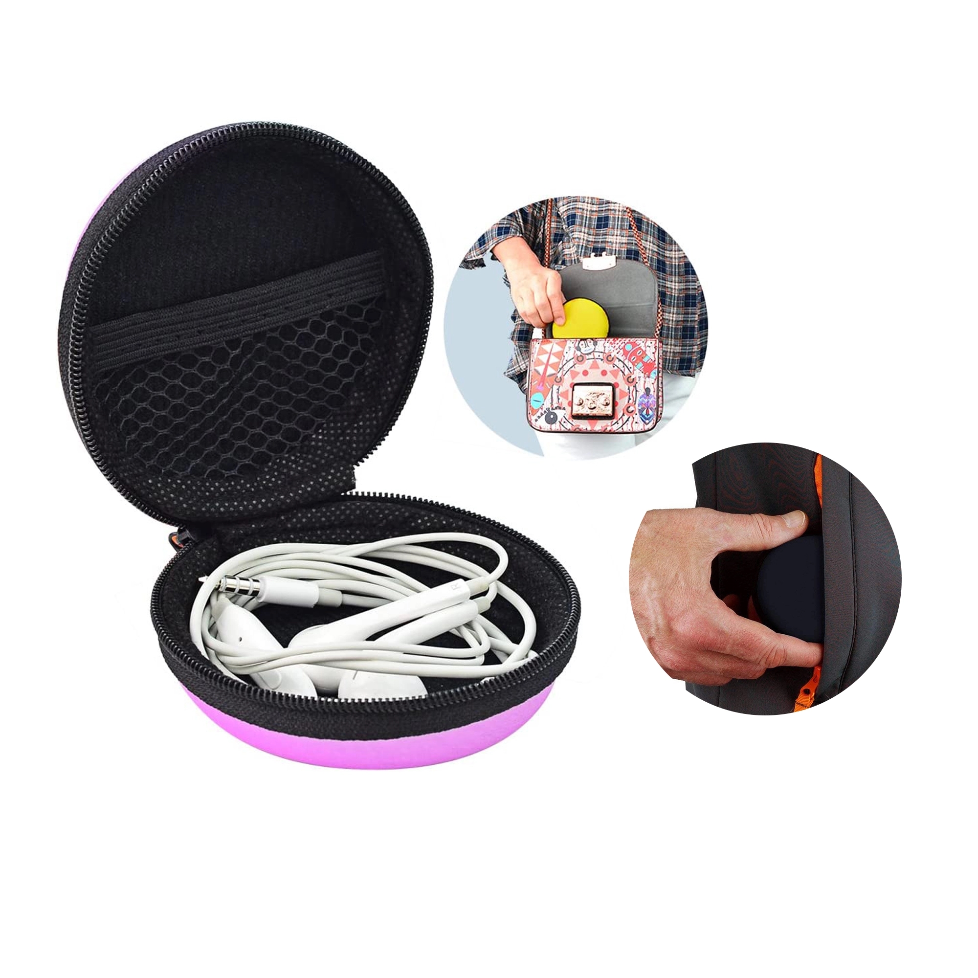 Earbuds Case Earphone Organizer Box 1