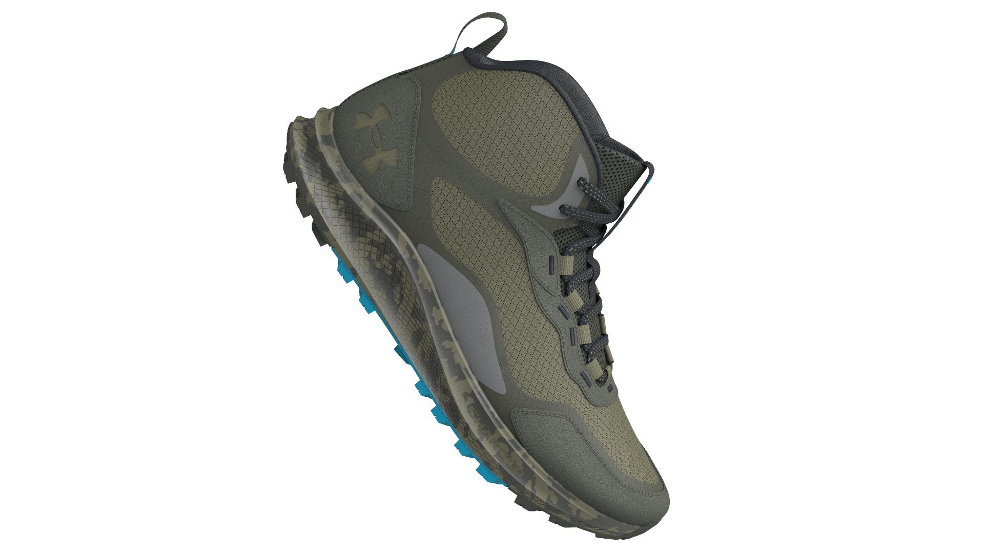 UA Charged Bandit Trek 2 Print Men's Hiking Shoes 8