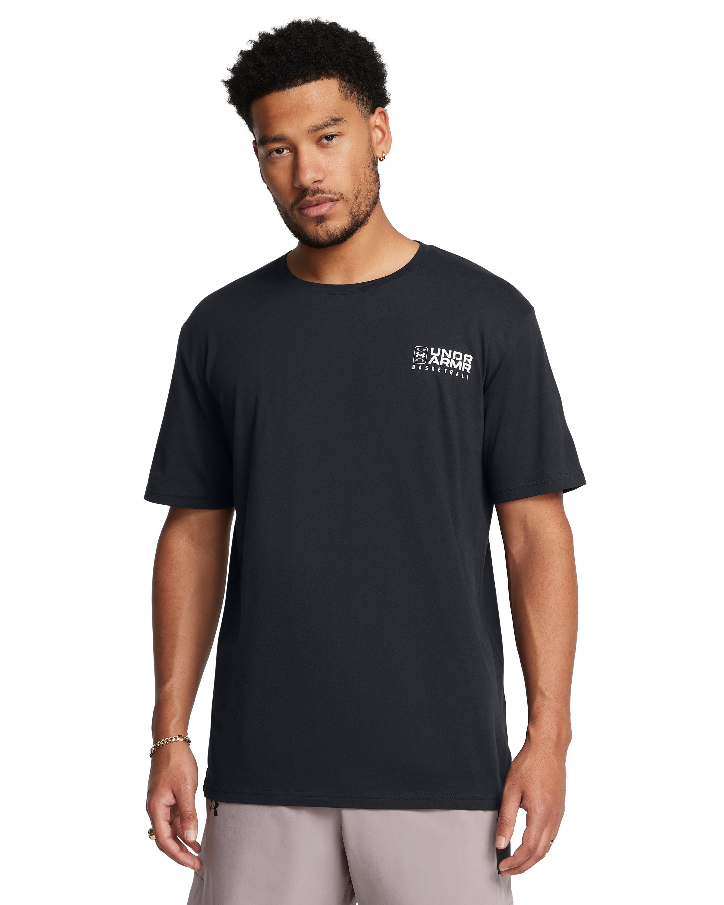 UA Basketball Logo Court Short Sleeve Men's Short Sleeve 1