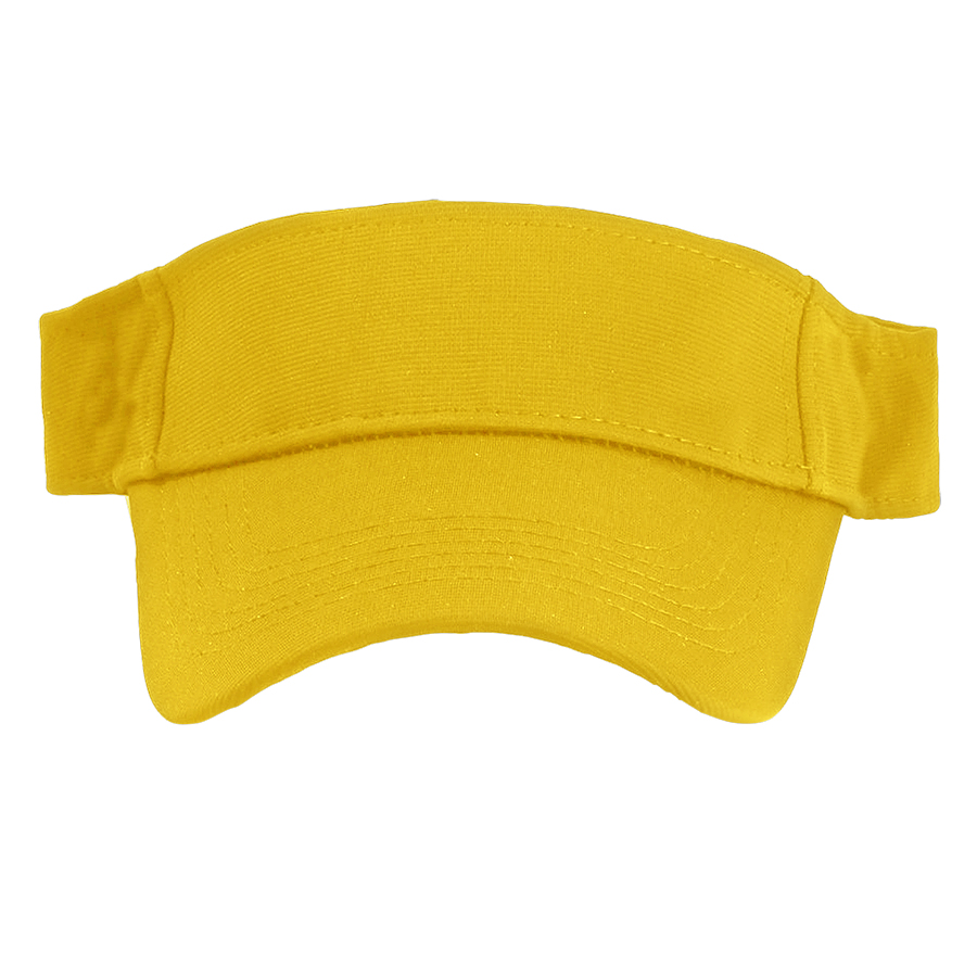 Stock Solid Color Polyester Stair Fiber Visor 10