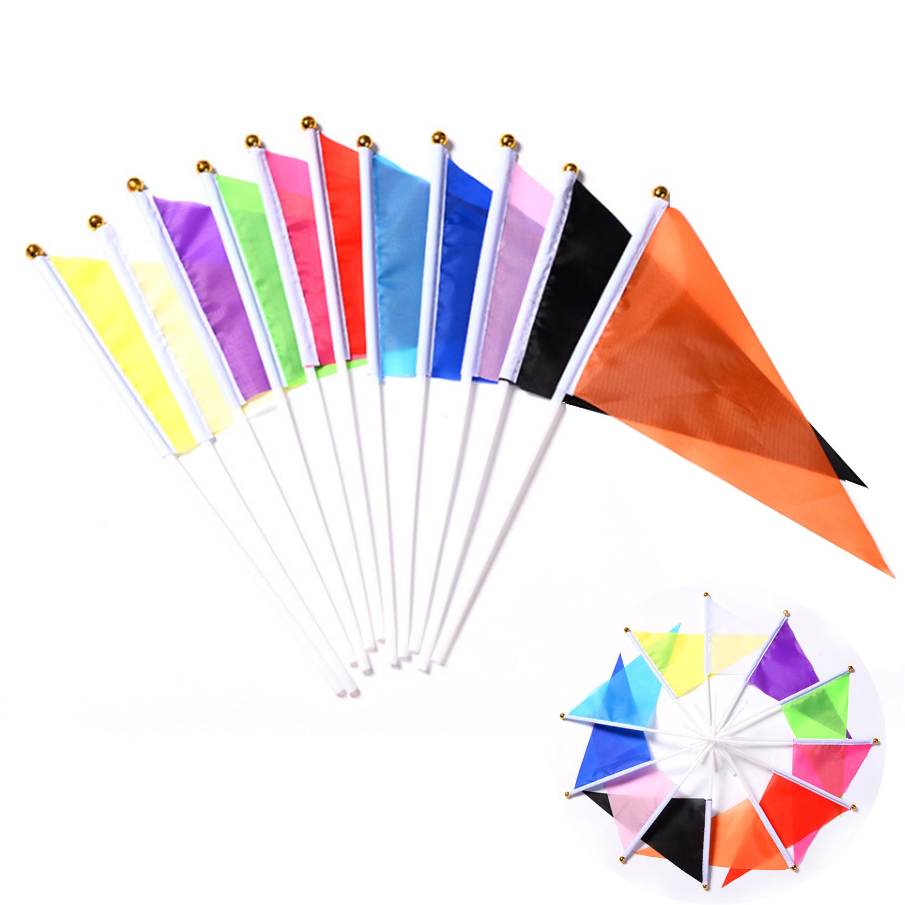 Pennants Flags With Flagpoles 2