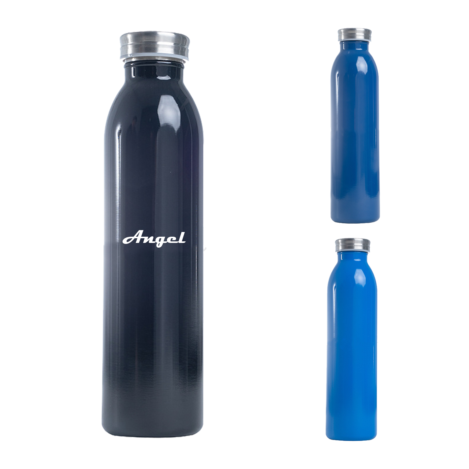 20Oz Stainless Steel Straight Portable Insulated Water Cup, custom water bottle with logo imprint 2