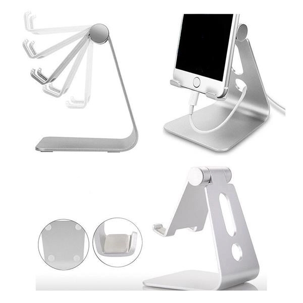 Foldable Rotating Metal Tablet Mobile Phone Holder Stand 6