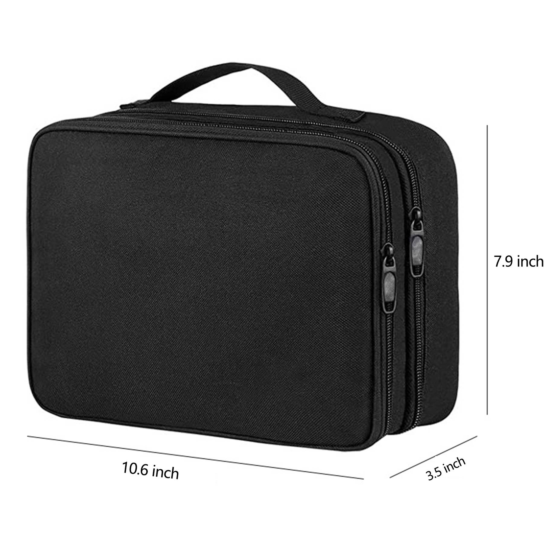 Travel Electronic Storage Bag with Adjustable Divider 5