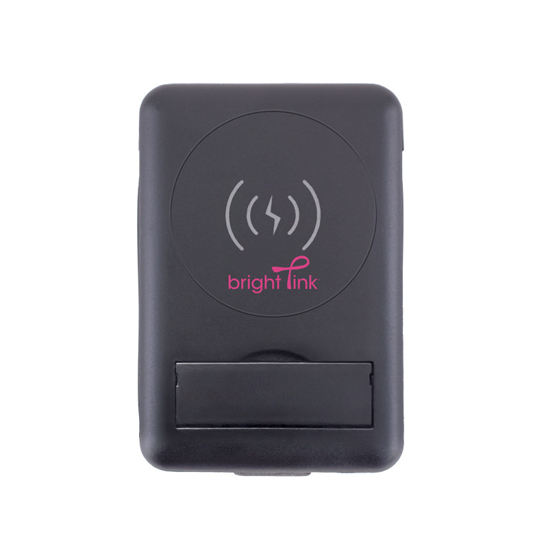Chi-Charge Cable Card - collapsible wireless charging stand and charging cable carrier 6