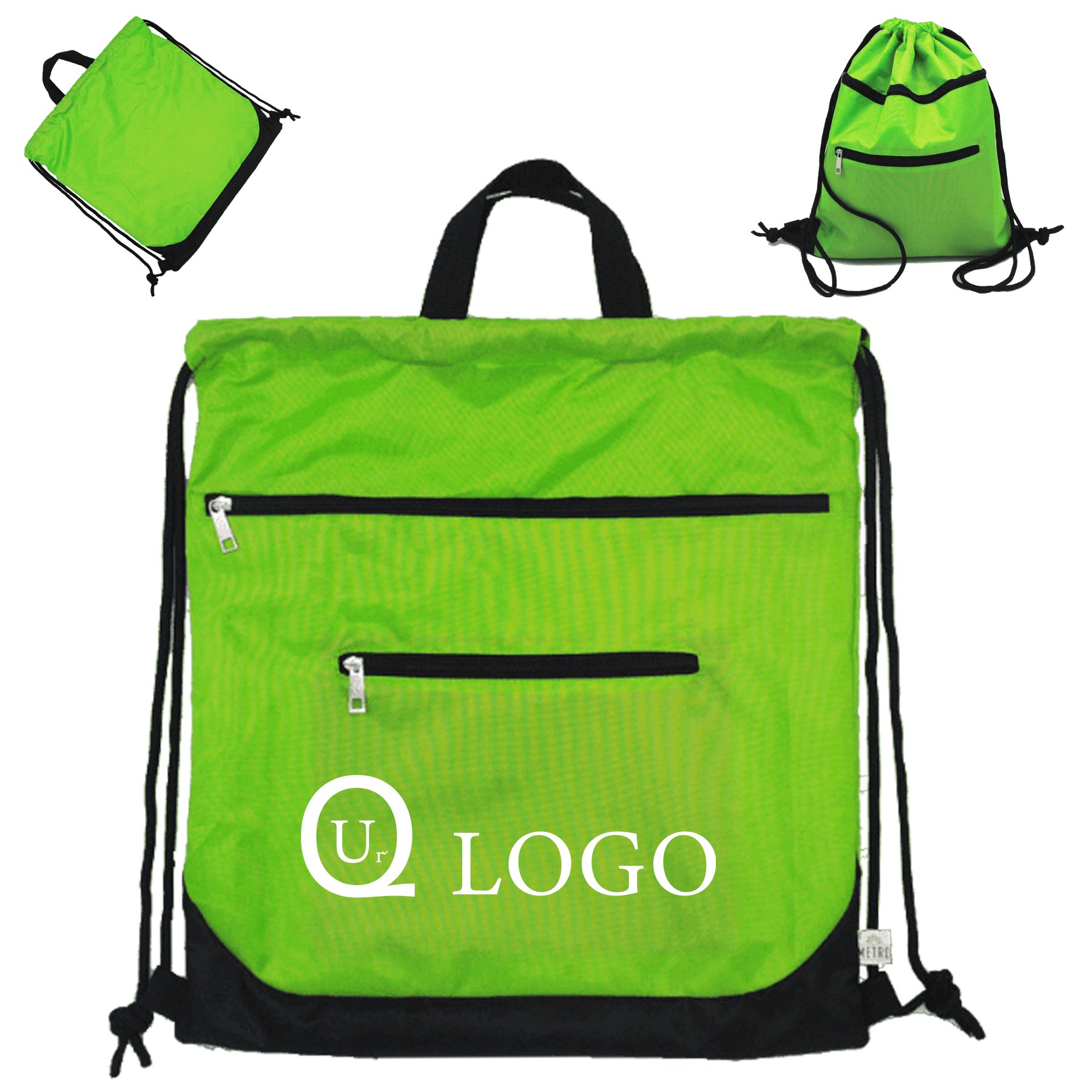 13.39X15.75 Inch Oxford Fabric Drawstring Backpack