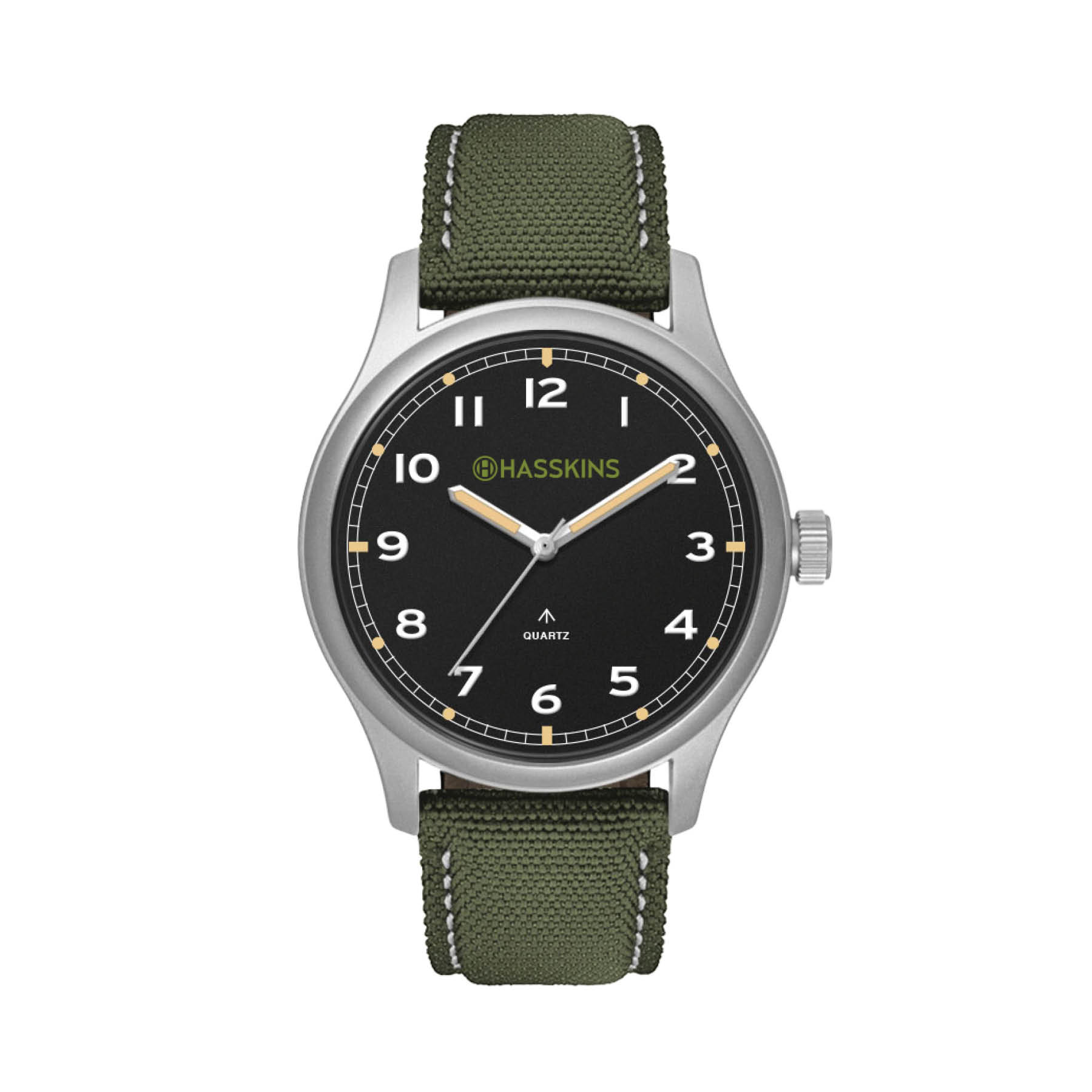 40MM, SILVER METAL CASE,  3-HAND MVT 3