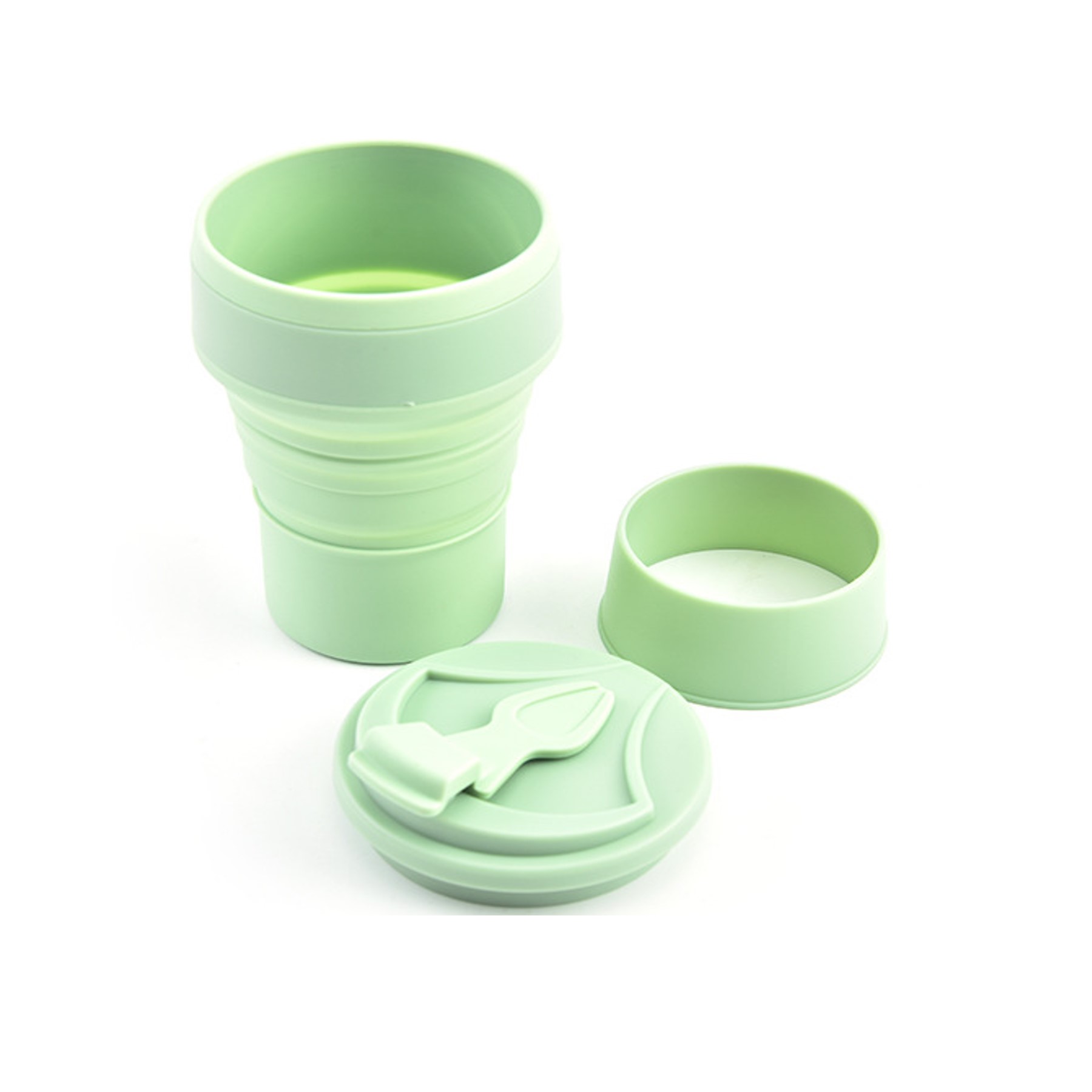 12 oz.Collapsible Silicone Coffee Cup 5