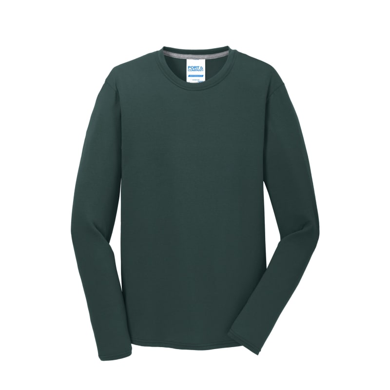 Port & Company Long Sleeve Performance Blend Tee. 7