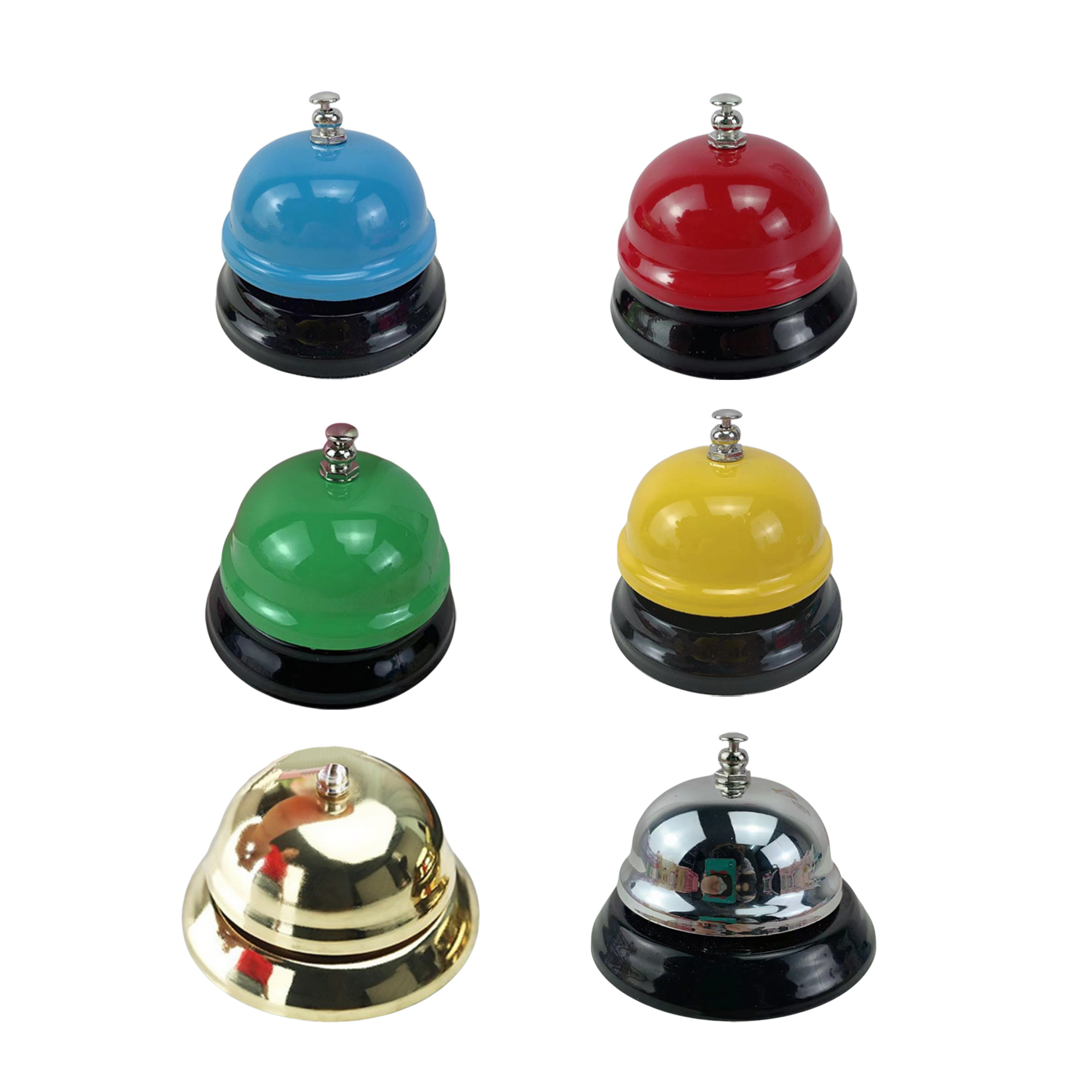 Metallic Service Bell for Restaurant/Hotel/Reception/School 4