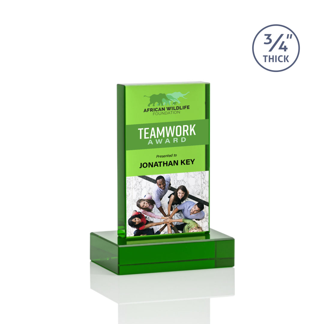 Hathaway VividPrint™ Award - Green 7