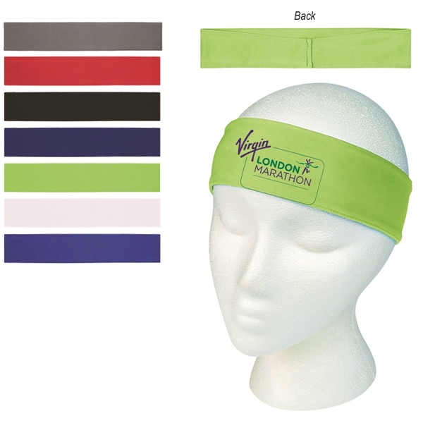 100% elastic polyester sweatband