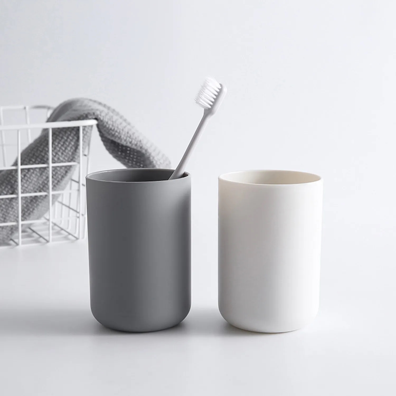 Bathroom Plastic Rinse Cup 2