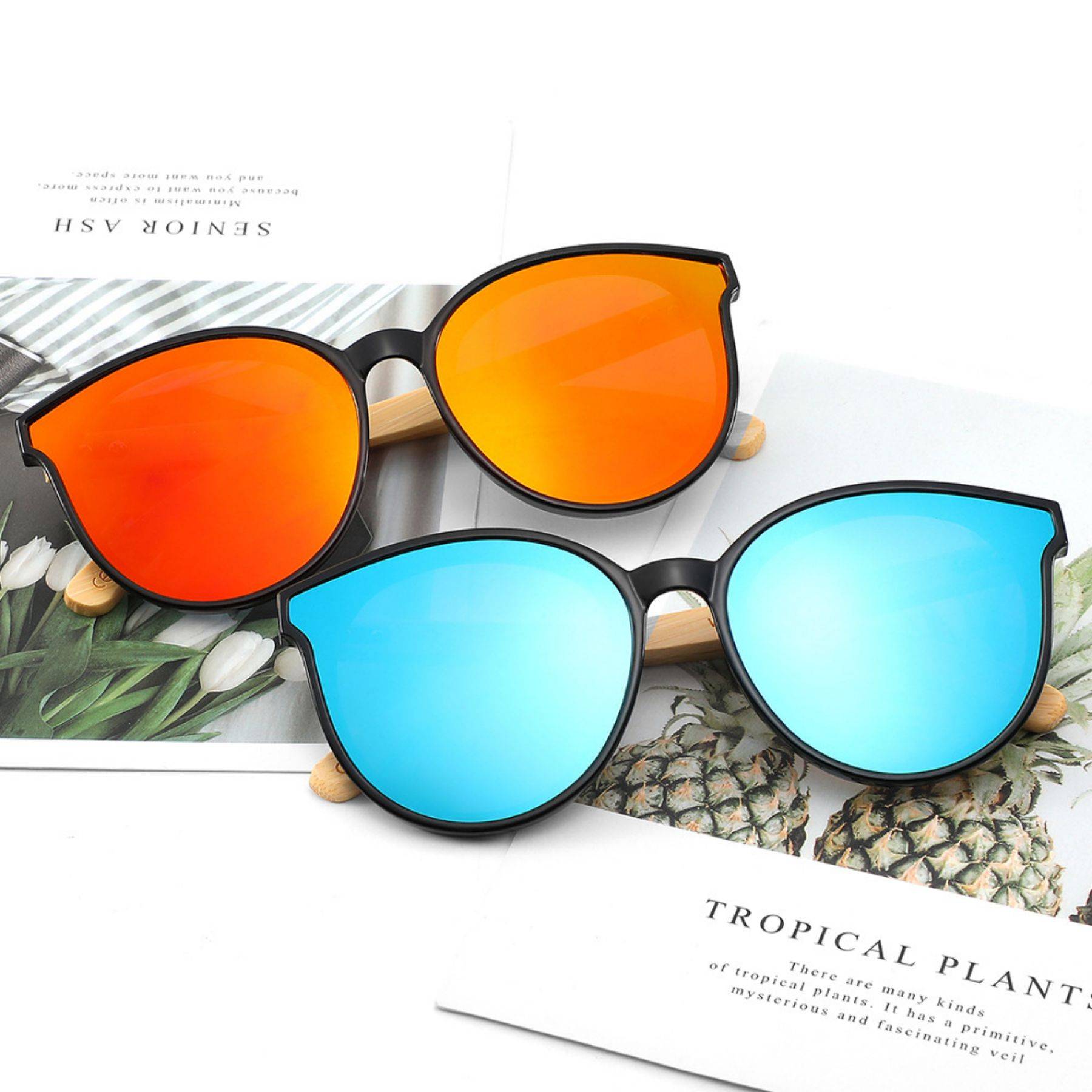 Unisex Bamboo leg sunglasses 2