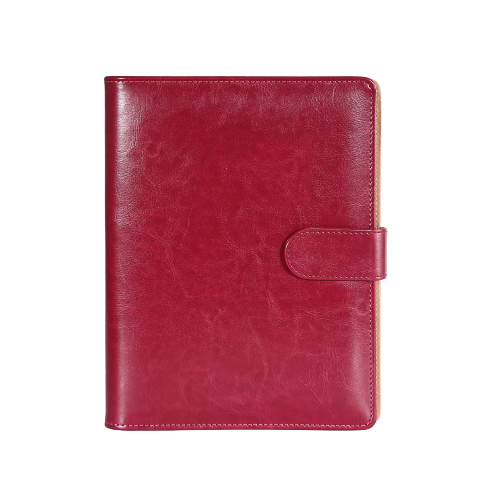 A5 Faux Leather Notebook w/Business Card Slot 5