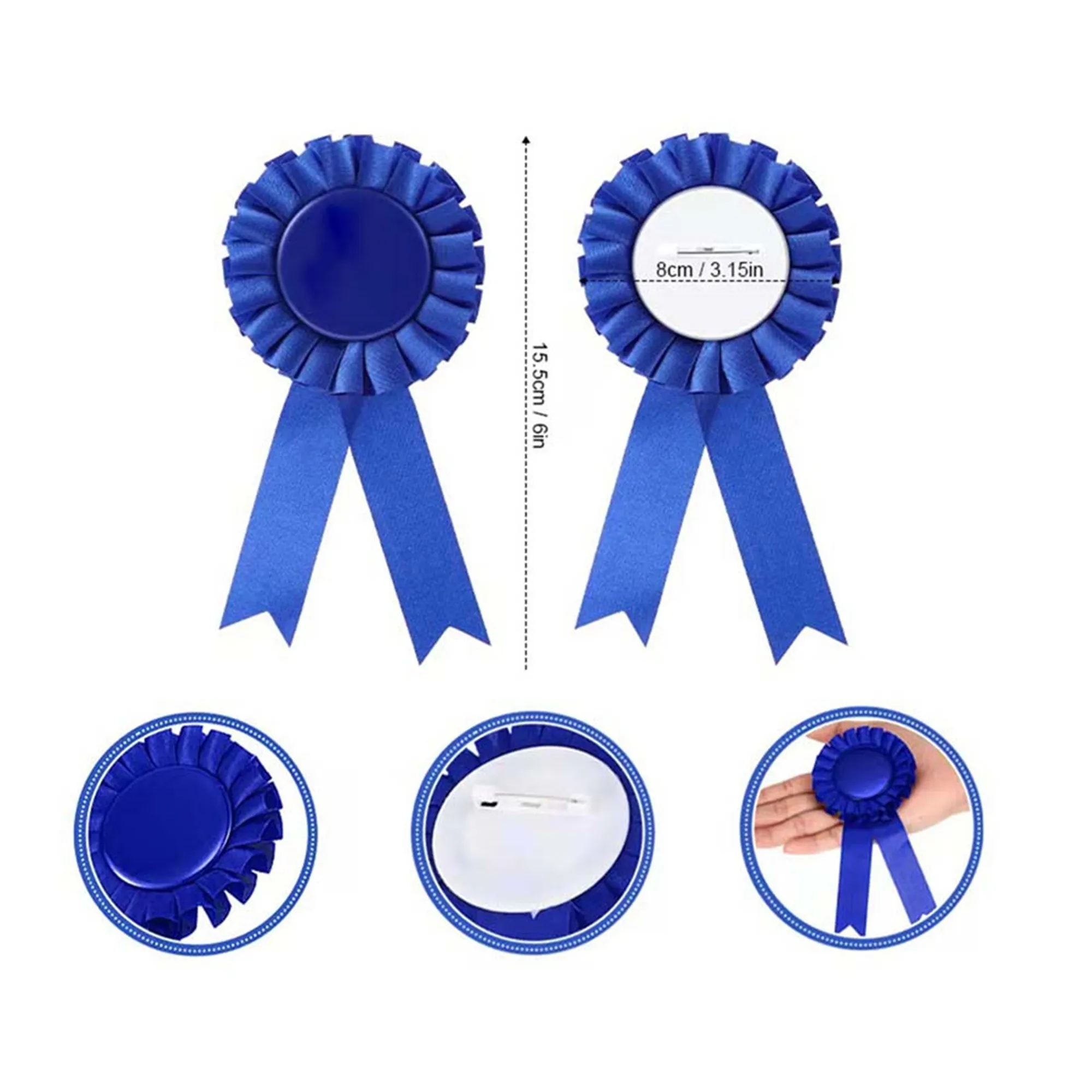 Award Ribbon Rosette Set 2