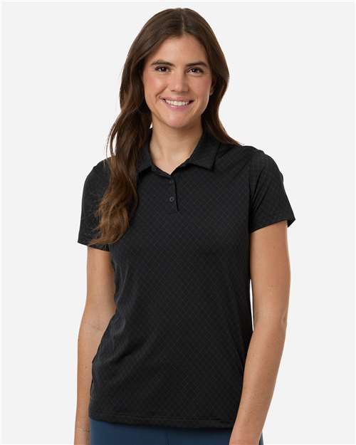 Women's 4-Way Stretch Printed Polo - A717 18