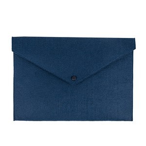 A4 Snap Back Felt File Bag For Documents 12