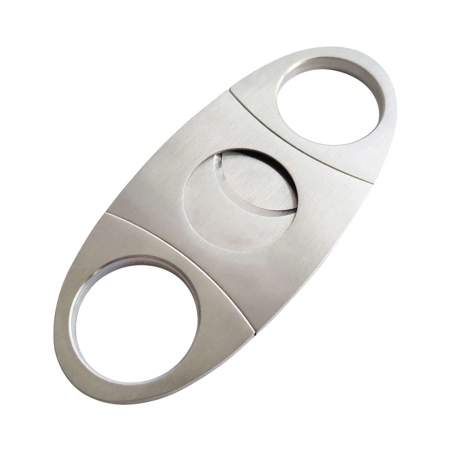 Stainless Steel Double Blade Cigar Cutter 4