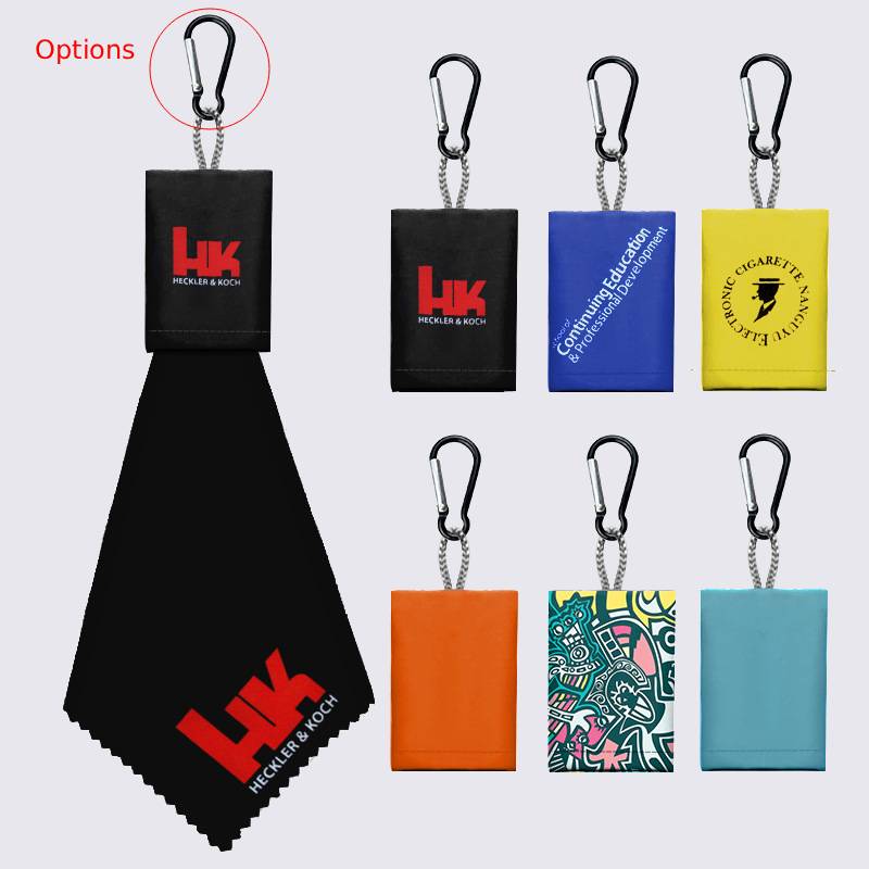Microfiber Cleaning Pouch W/ Hook 4