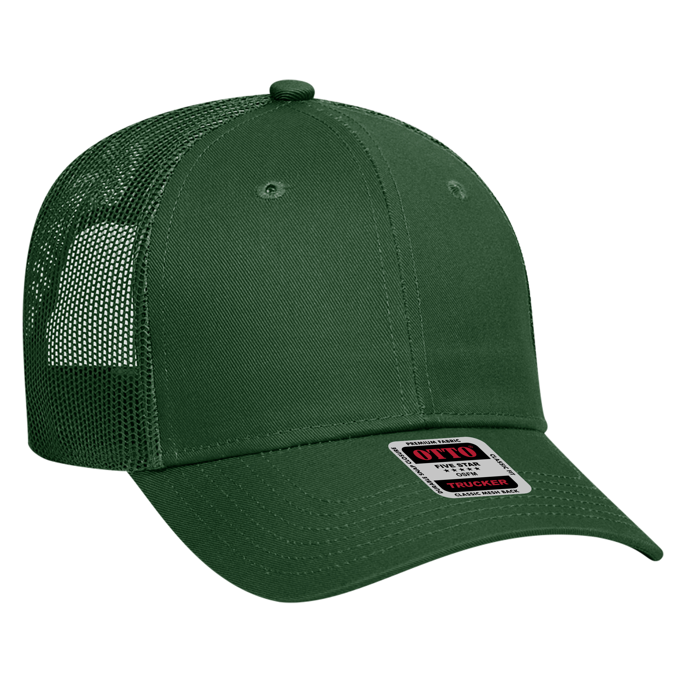 OTTO CAP® 6 Panel Low Profile Mesh Back Trucker Hat 53