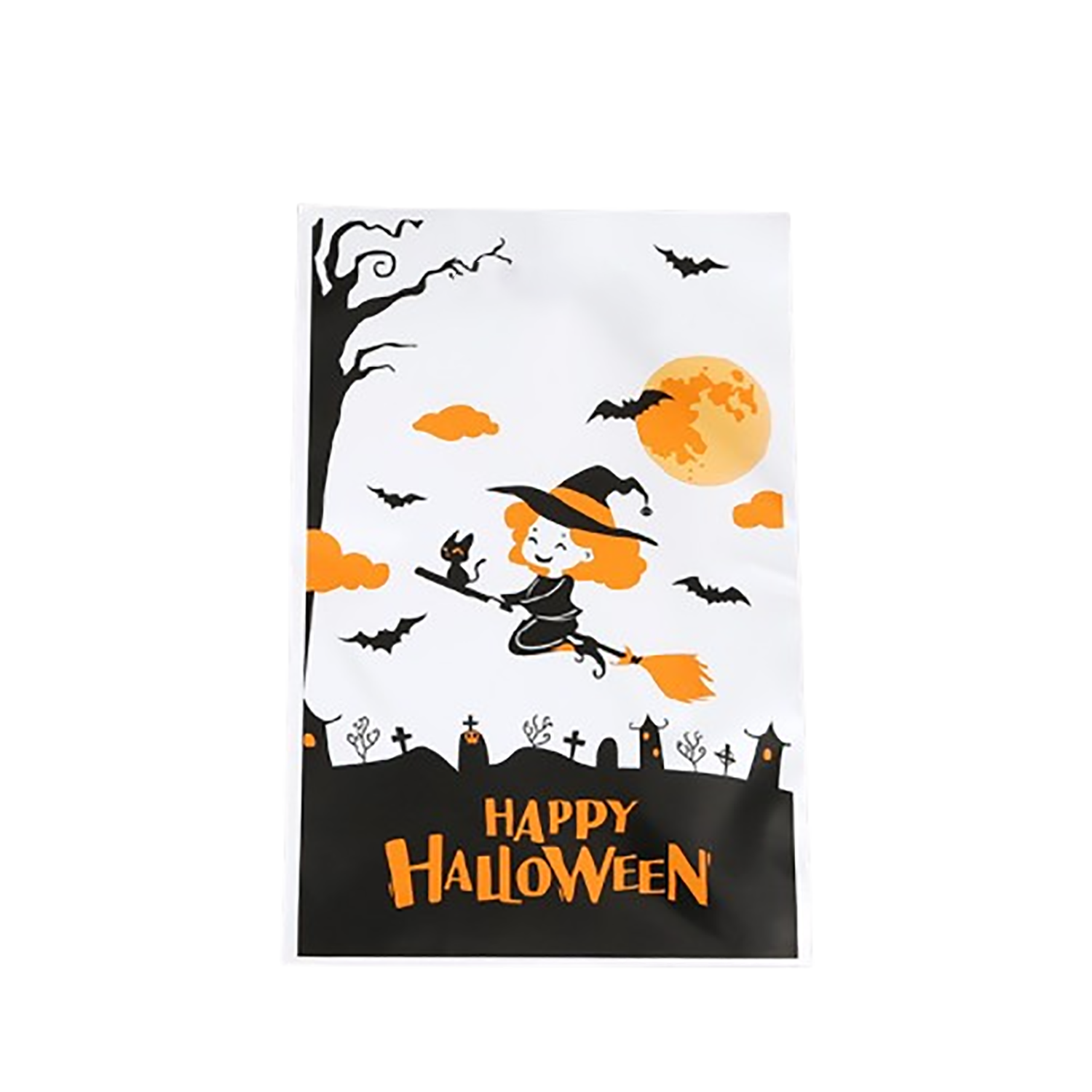 Custom Party Favor Halloween Plastic Candy Bag 7