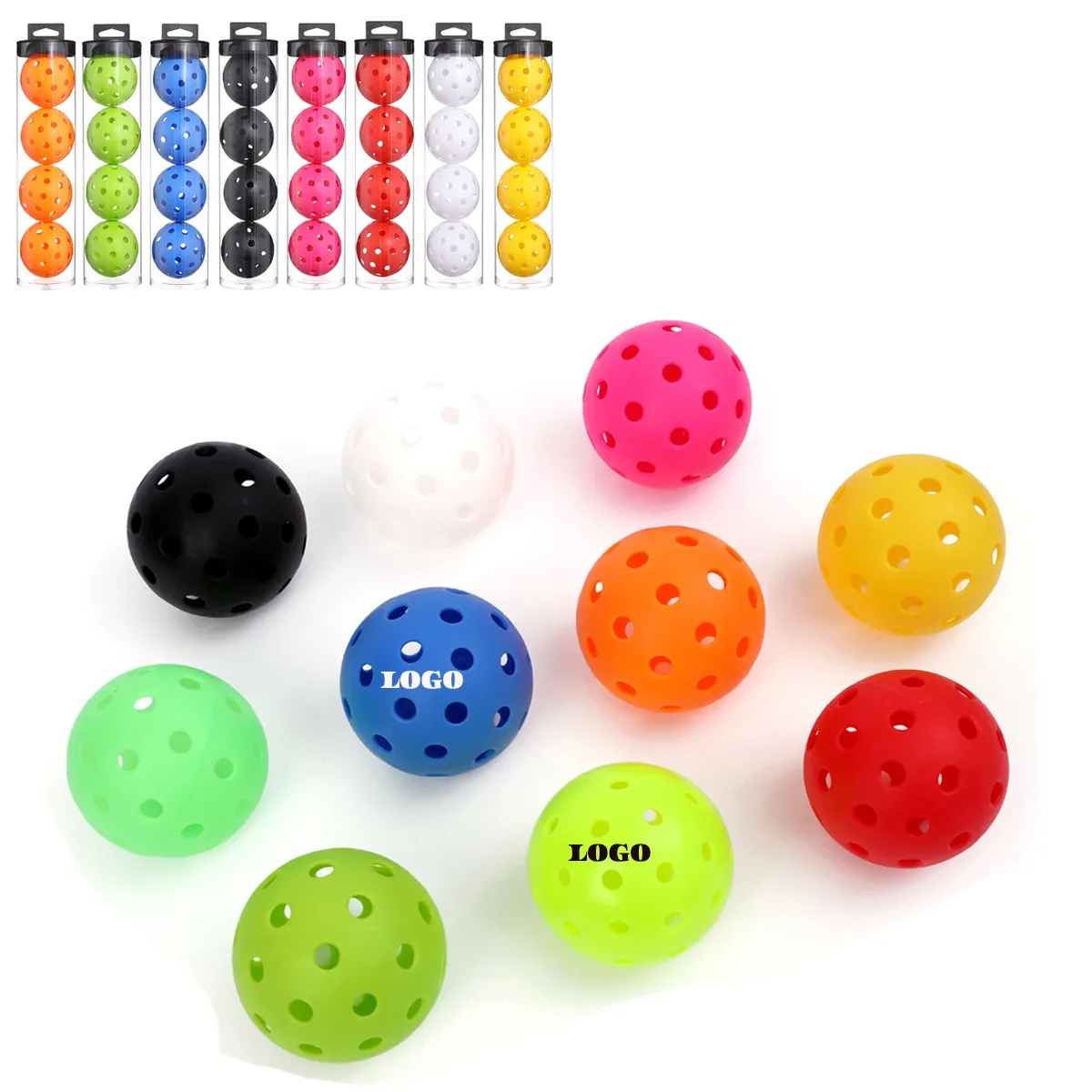 40 Holes Pickleball Balls 4PCS/set 2