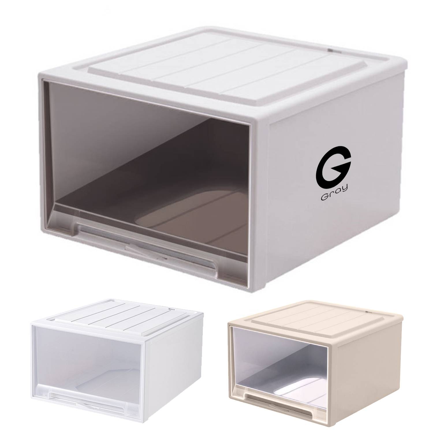 Drawer Type Plastic Storage Box 3