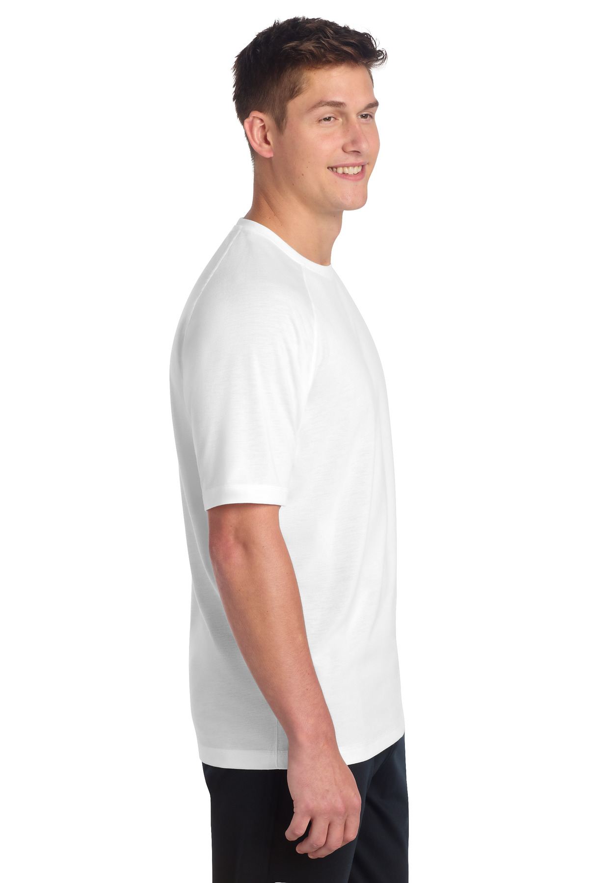 Sport-Tek PosiCharge Tri-Blend Wicking Raglan Tee. ST400 48