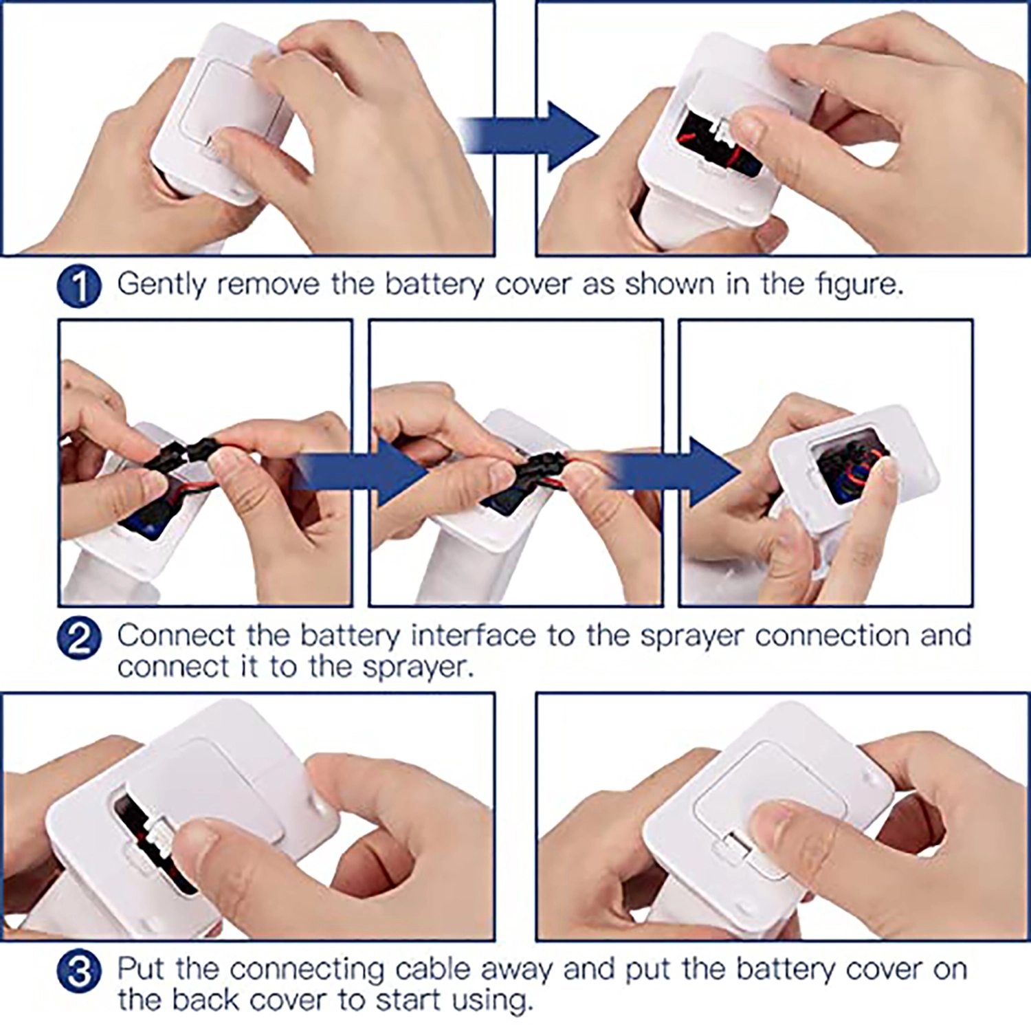 Portable Uv Disinfection Mist Sprayer Gun 4