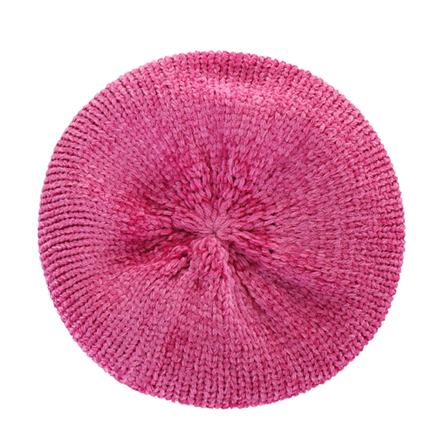 Knitted Beret Hat 4