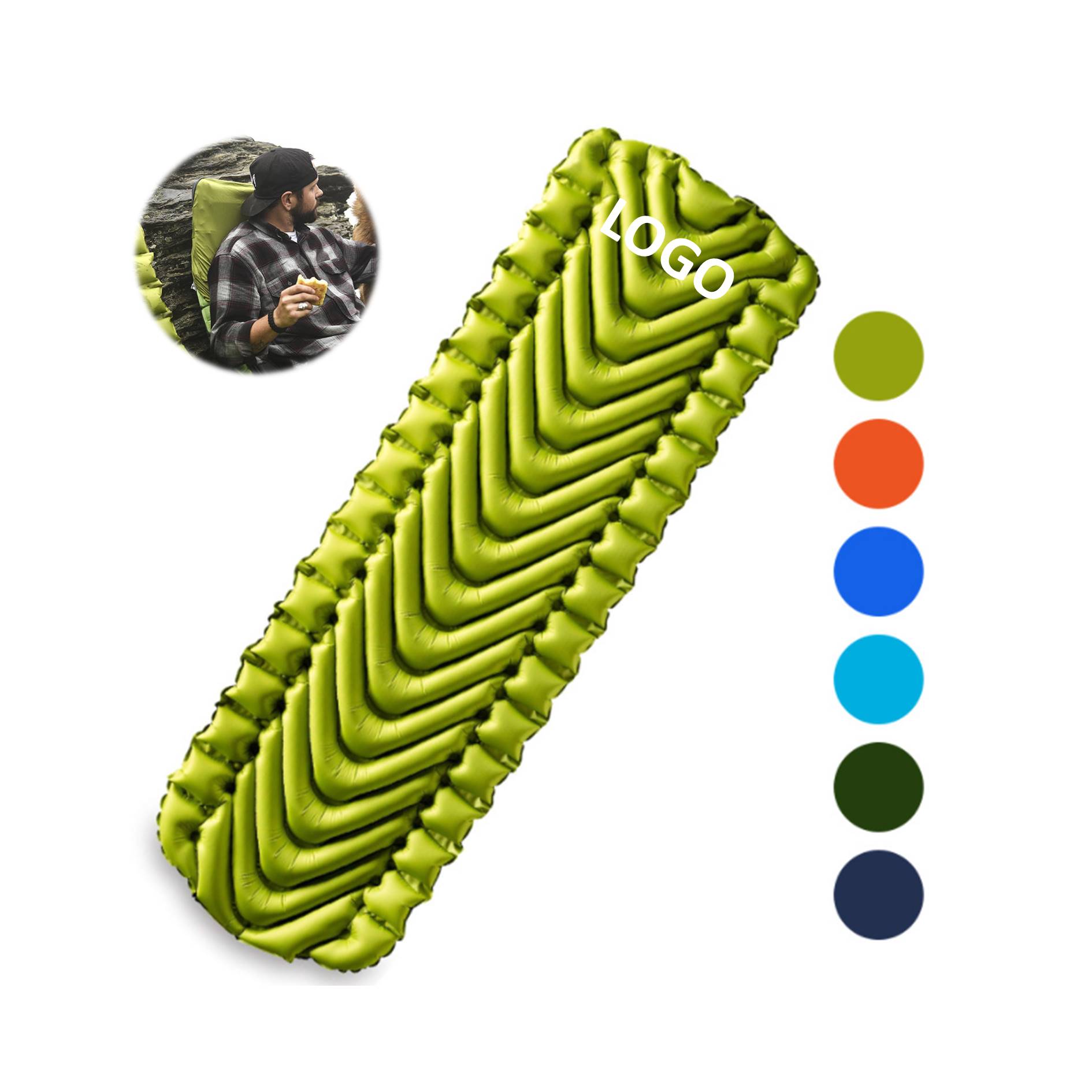 Moisture-Proof Inflatable Sleeping Mat 3