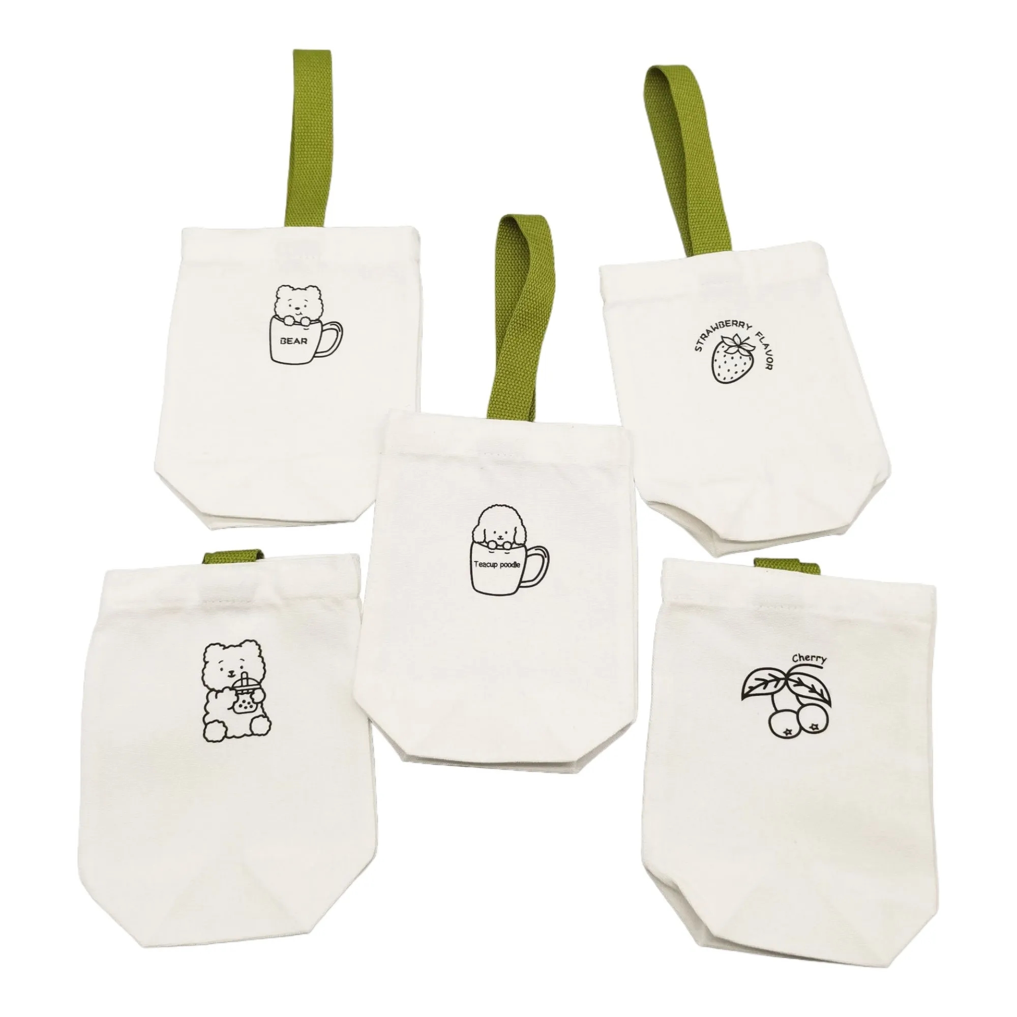 Eco Vertical Canvas Pouch Tote Bag Durable, custom tote bag with logo imprint 2