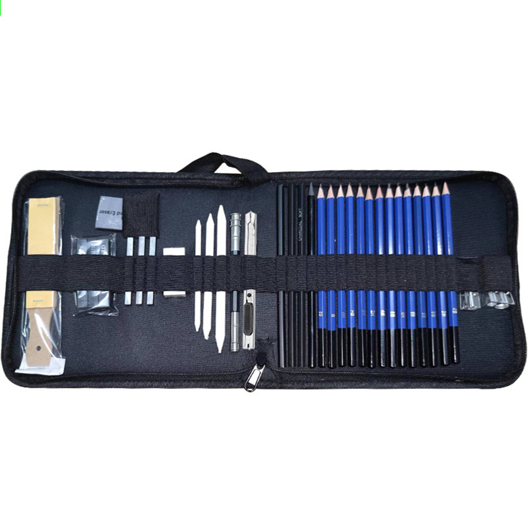 Wood 35-piece fine art sketch pencil set 4