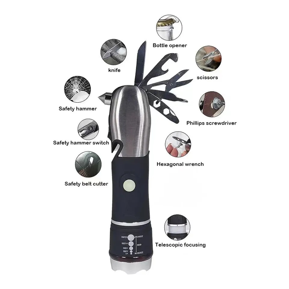 Multifunction Safety Tools Torch 3