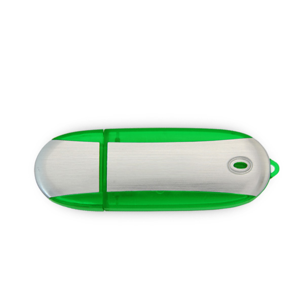 Lemont Brushed Aluminum Oval USB - Simports 7