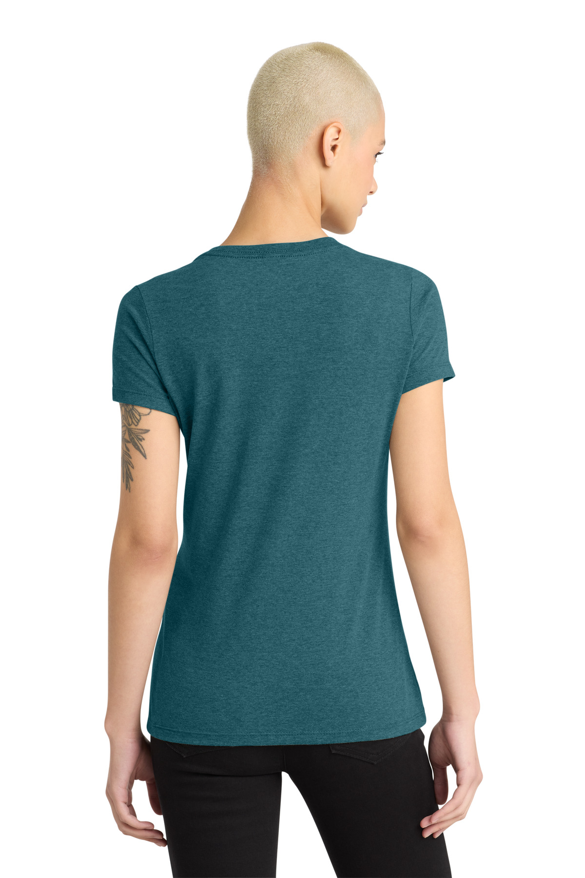 District - Women's Perfect Weight V-Neck Tee. DM1170L 108